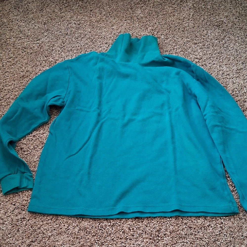 High Sierra Teal Long Sleeve Pullover